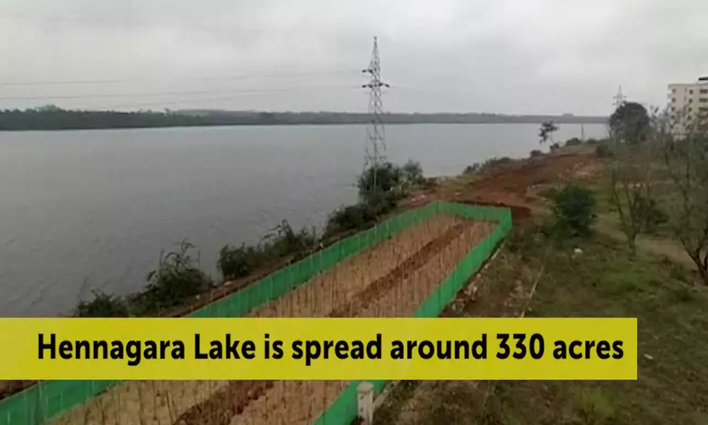 Hennagara Lake is Just Opposite to Prestige Kings County